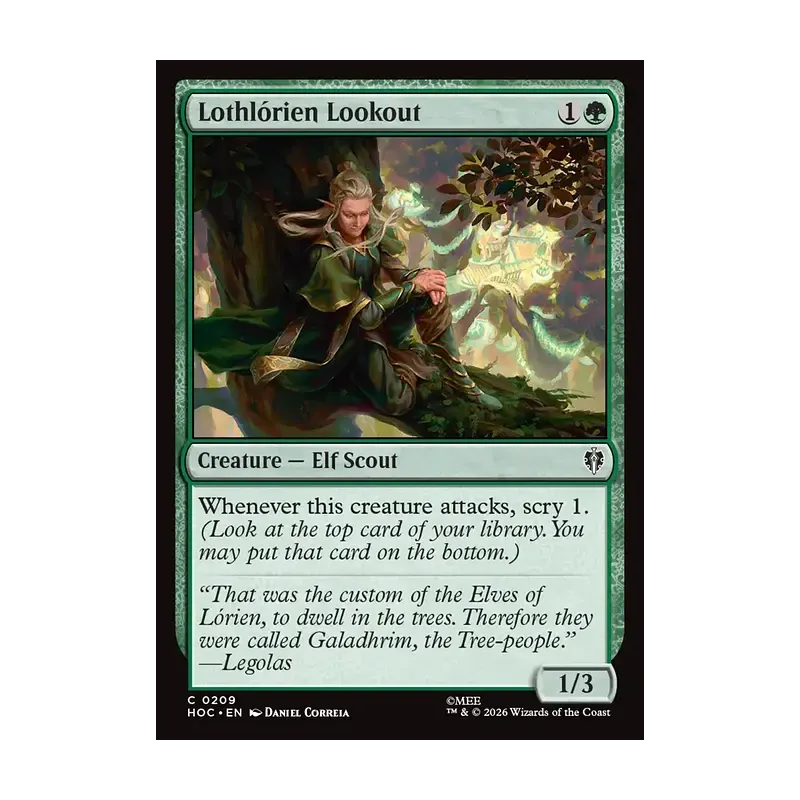 Lothlorien Lookout - The Hobbit Eternal (Near Mint)