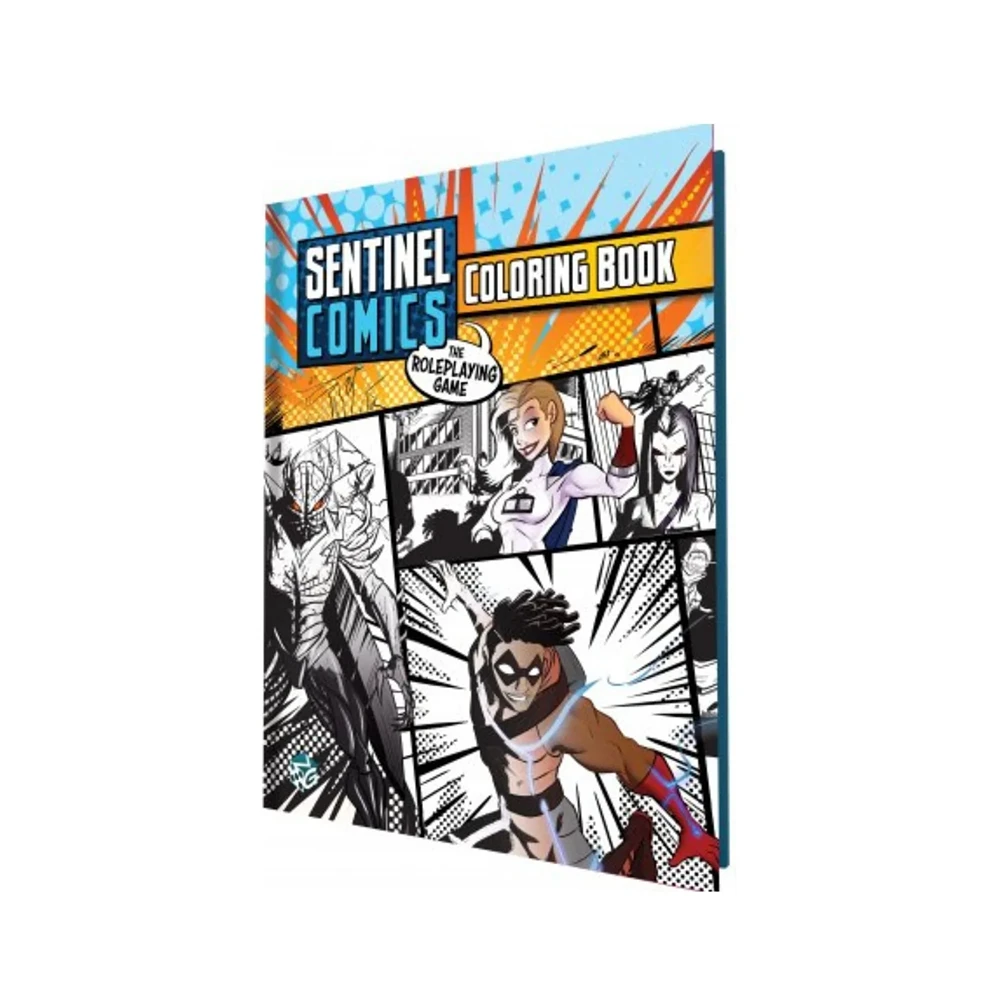 Sentinel Comics: The RPG: Coloring Book (Preorder)