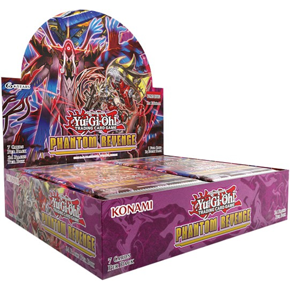 Yu-Gi-Oh TCG: Phantom Revenge - Booster Box (24) (Preorder) Yu-Gi-Oh TCG: Phantom Revenge - Booster Box (24) (Preorder)