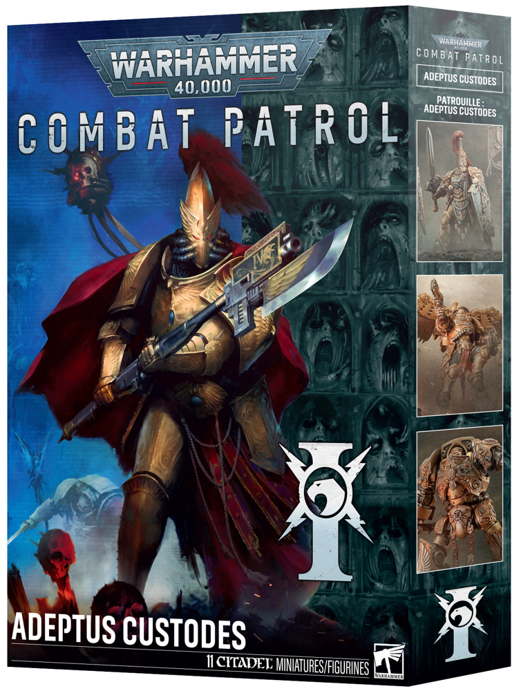Warhammer 40K: Combat Patrol - Adeptus Custodes (Preorder)