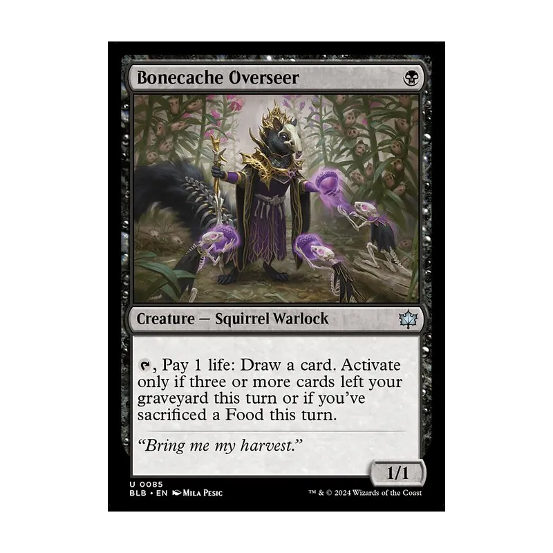 Bonecache Overseer - Bloomburrow (Near Mint)