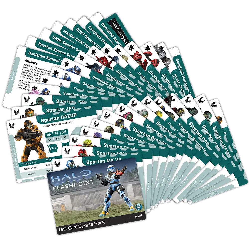 Halo: Flashpoint - Unit Card Update Pack (Preorder)