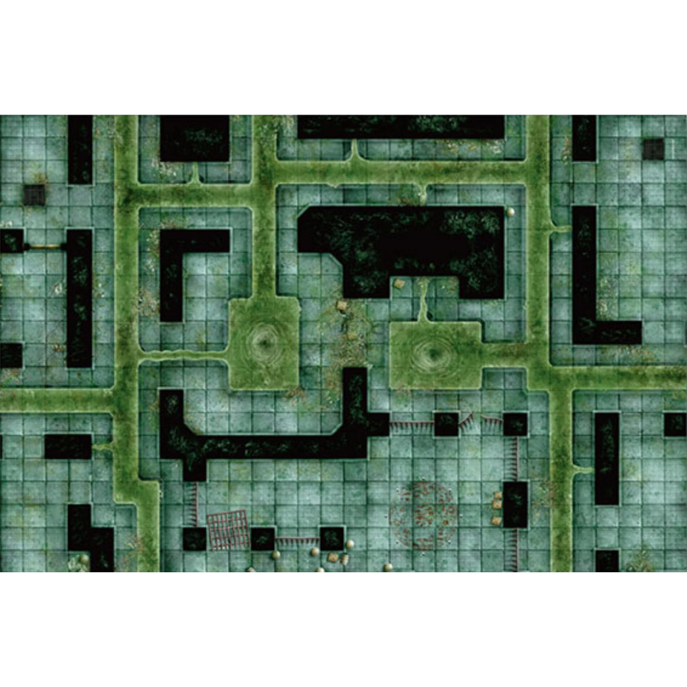 Vinyl RPG Mat: Ratfang Sewers (20 x 30in) (Preorder)