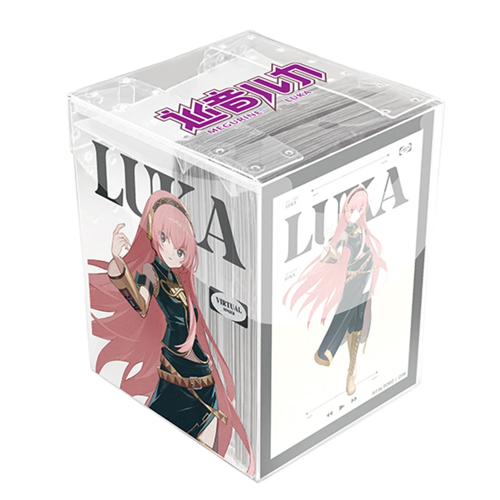 Hatsune Miku Deck Protectors in Clear Box: Retro Soundscapes - Luka (100) (Preorder)