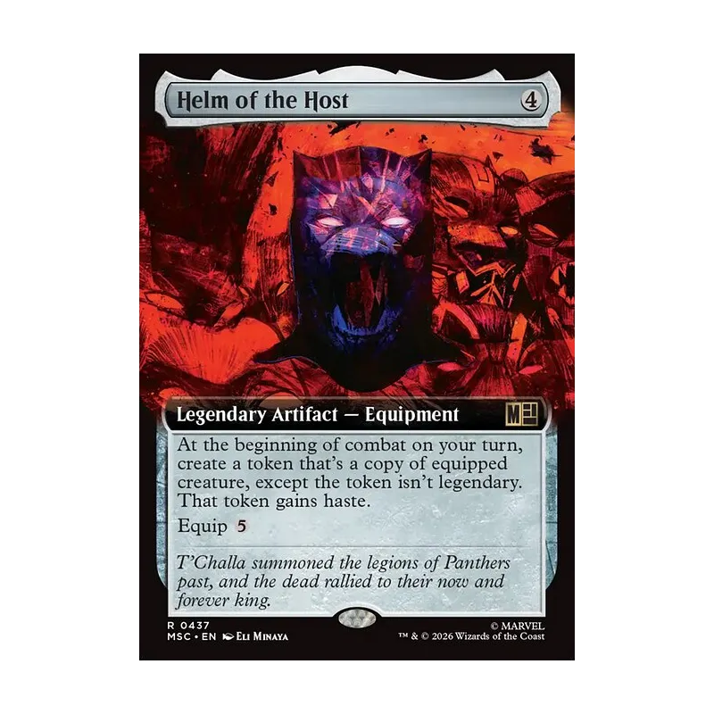 Helm of the Host (Extended Art) - Marvel Super Heroes Commander (Near Mint)