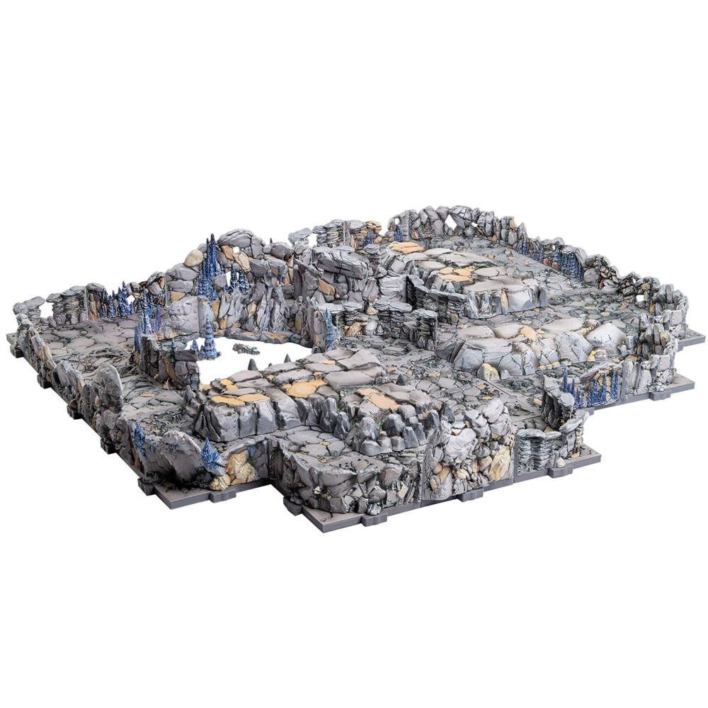 Dungeons & Lasers PrismaCast Pre-Painted: Rocky Caves (Preorder)