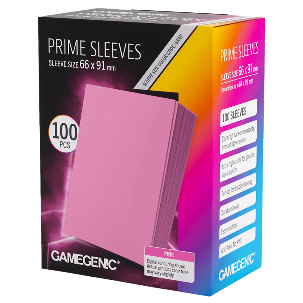 Prime Sleeves: Pink (100)