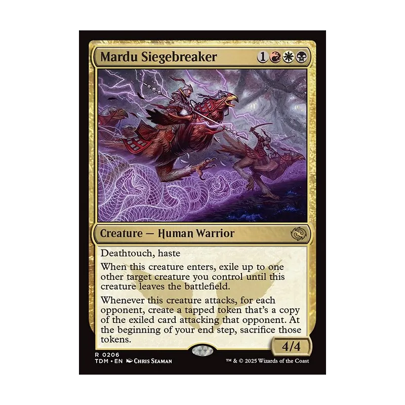 Mardu Siegebreaker - Tarkir: Dragonstorm (Near Mint)