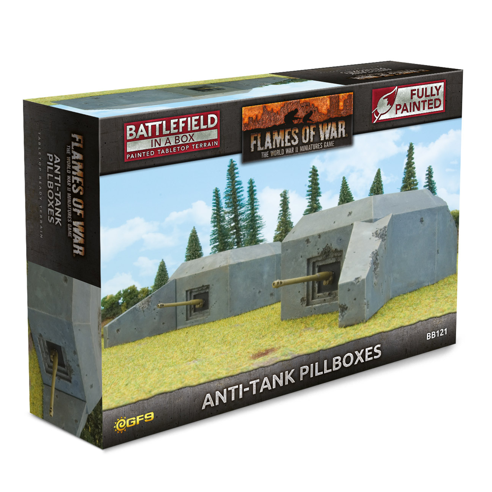 Flames of War: Battlefield in a Box - Anti-tank Pillboxes