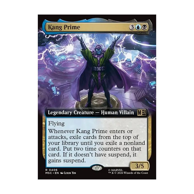 Kang Prime (Extended Art) - Marvel Super Heroes Commander (Near Mint)