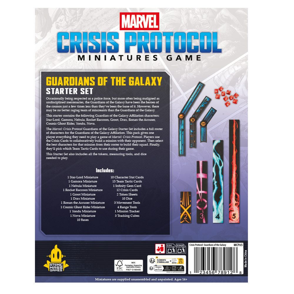 Marvel Crisis Protocol: Guardians of the Galaxy Starter