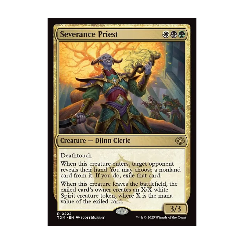 Severance Priest - Tarkir: Dragonstorm (Near Mint)