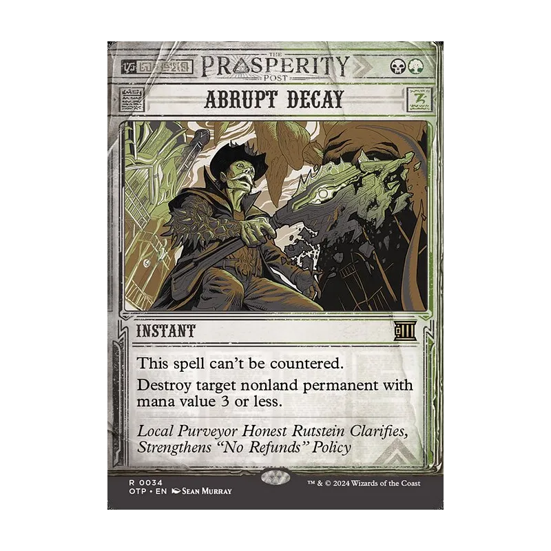 Abrupt Decay - Breaking News (Near Mint)