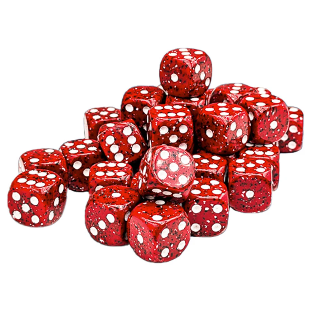 Chessex 12mm d6 Set: Speckled - Lava Stone (36) (Preorder)