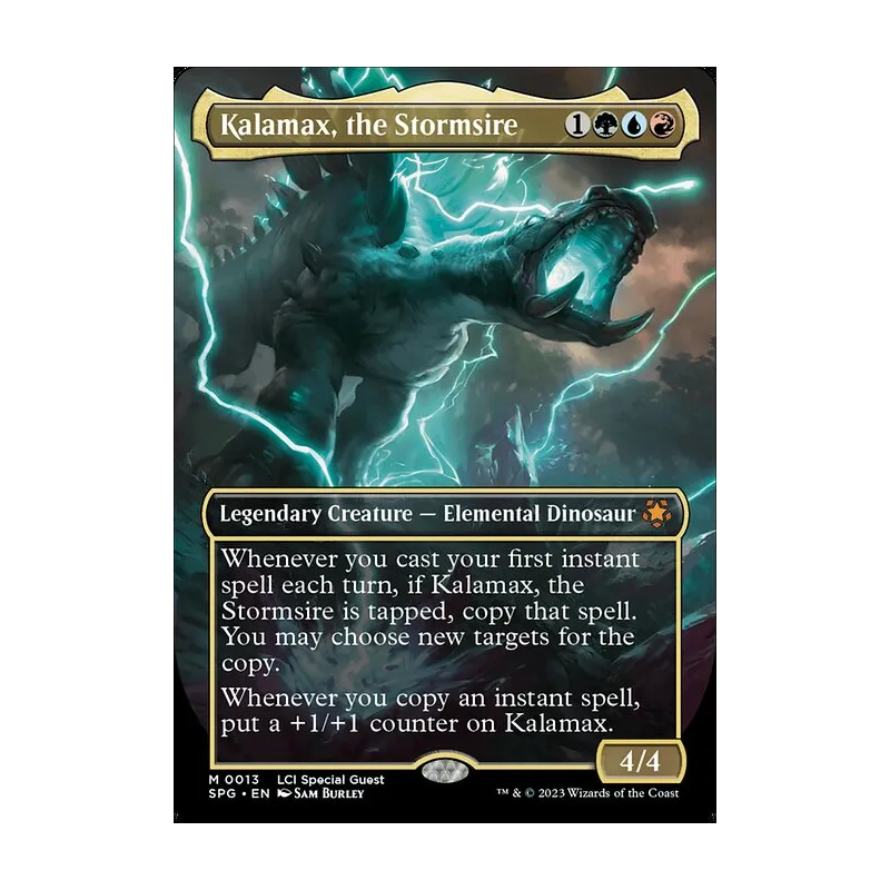 Kalamax, the Stormsire (Borderless) - Special Guests (Near Mint)