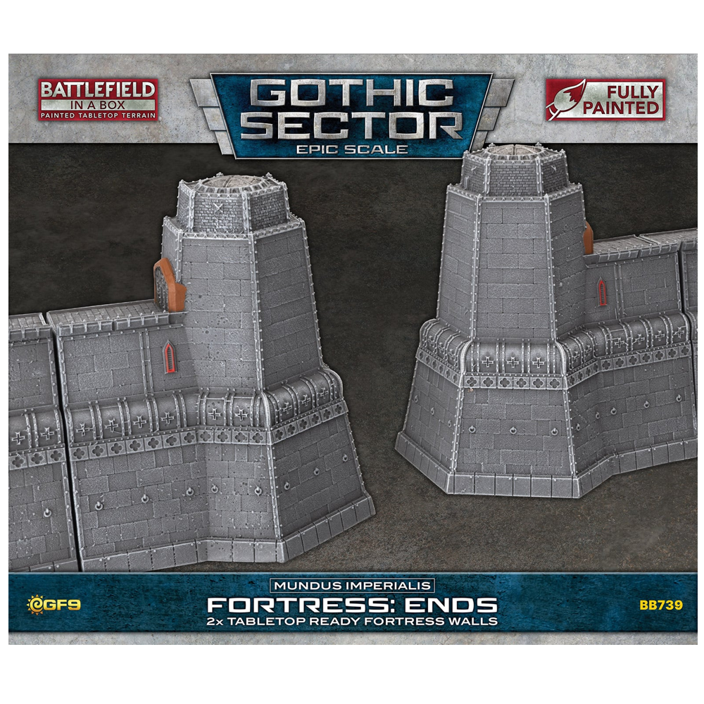 Battlefield in a Box: Gothic Sector: Mundus Imperialis - Fortress Ends (New Arrival)