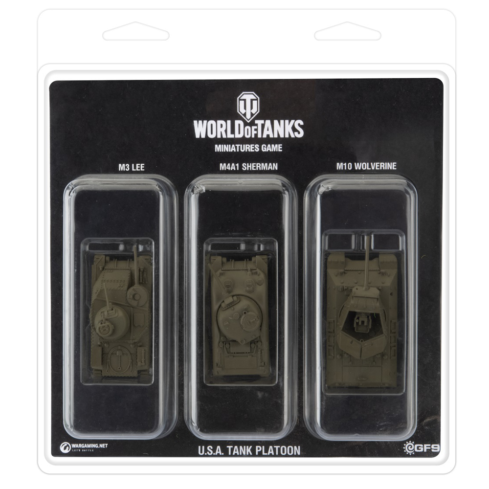 World of Tanks: American - Tank Platoon (M3 Lee, M4A1 75mm Sherman, M10 Wolverine) World of Tanks: American - Tank Platoon (M3 Lee, M4A1 75mm Sherman, M10 Wolverine)