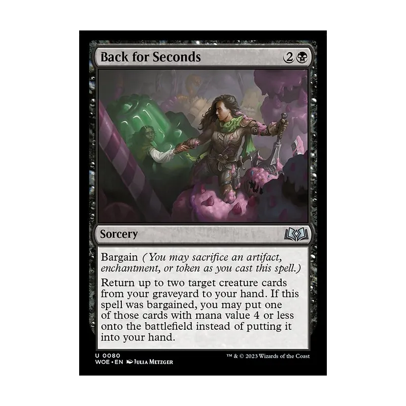 Back for Seconds - Wilds of Eldraine (Near Mint)