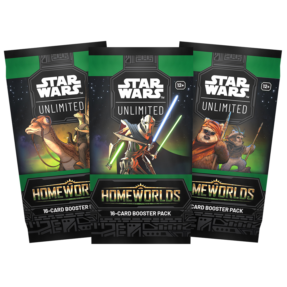Star Wars Unlimited TCG: Homeworlds - Booster Pack (Preorder)