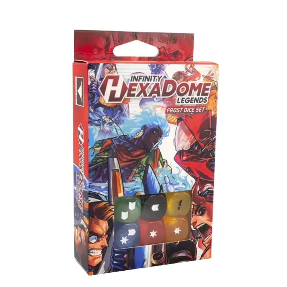Infinity HexaDome Legends: Frost Dice Set (Preorder)