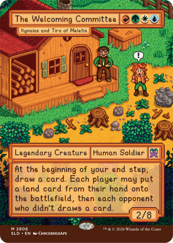MTG: Secret Lair X Stardew Valley - Welcome to Stardew Valley (Non-Foil) (Preorder)