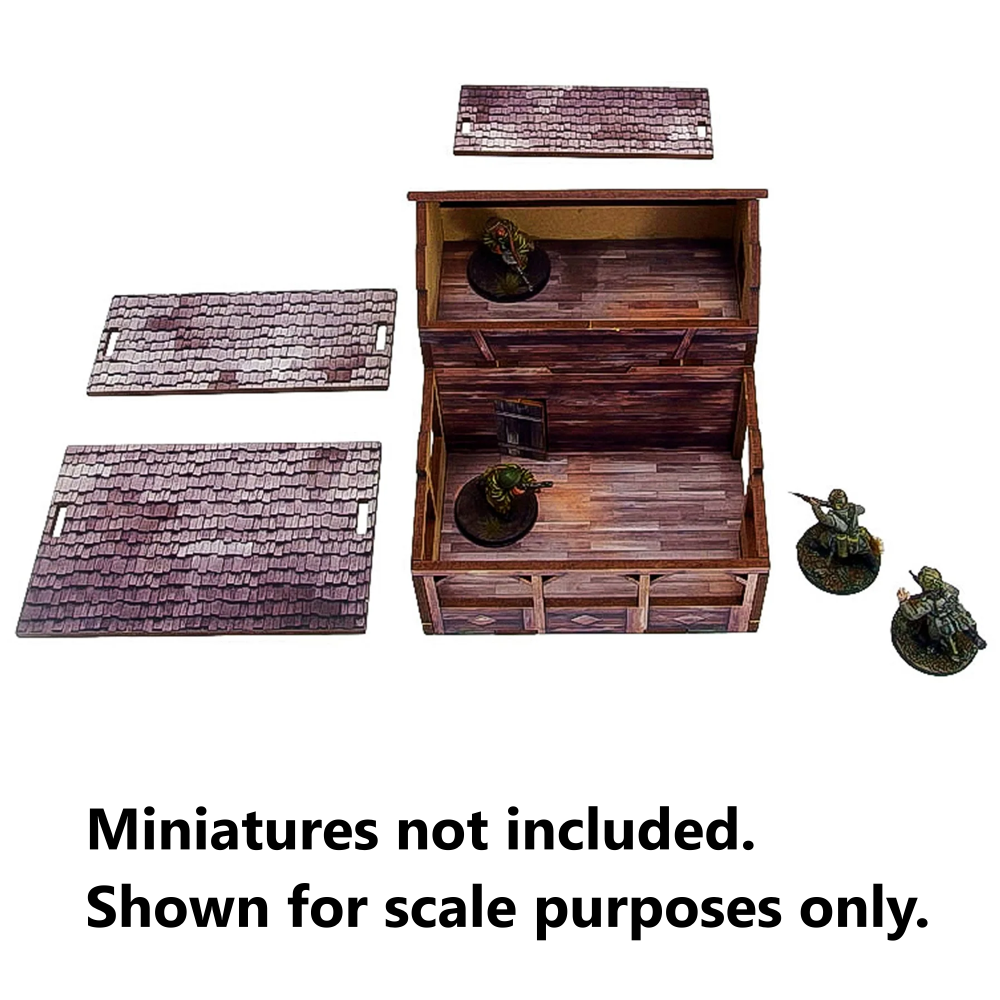 Bolt Action HDF Terrain: WW2 Ostfront Village - Workshop