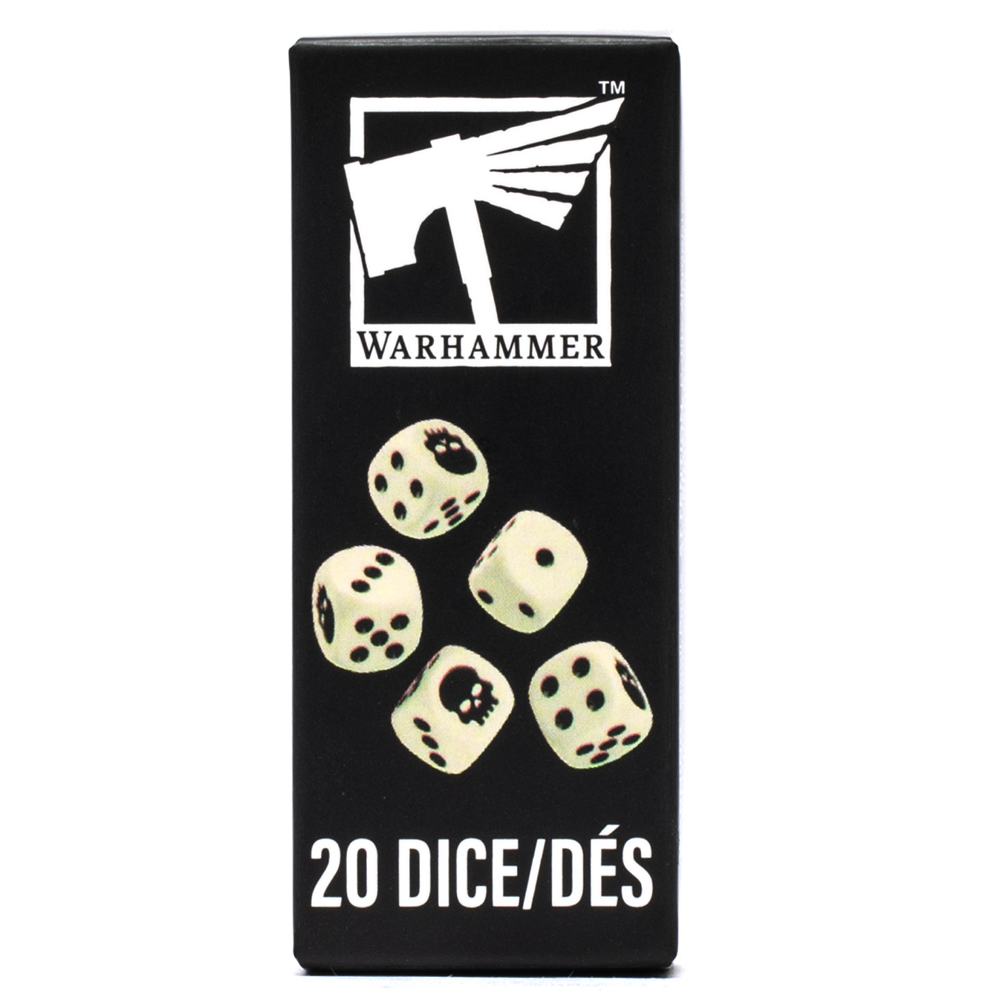 Warhammer Dice (20) (New Arrival)