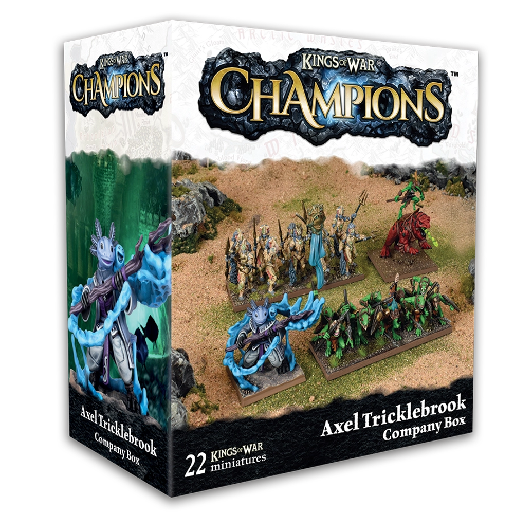 Kings of War: Champions - Axel Tricklebrook Company Box