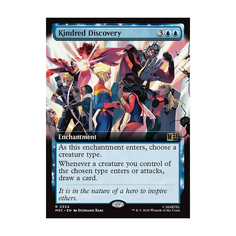 Kindred Discovery (Extended Art) - Marvel Super Heroes Commander (Near Mint)