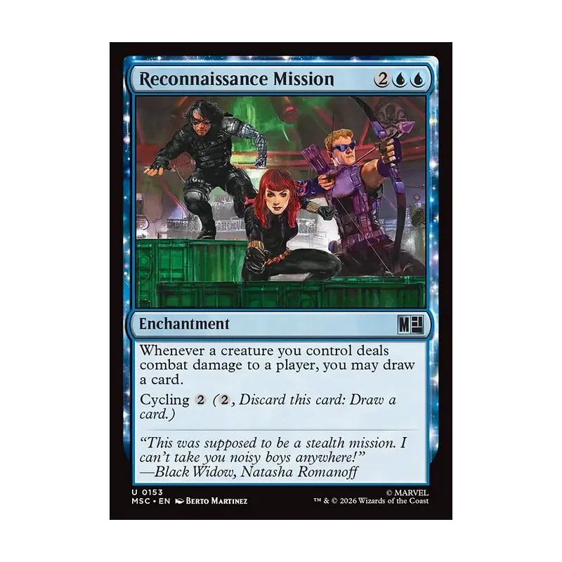 Reconnaissance Mission (Surge Foil) - Marvel Super Heroes Commander (Foil Near Mint)