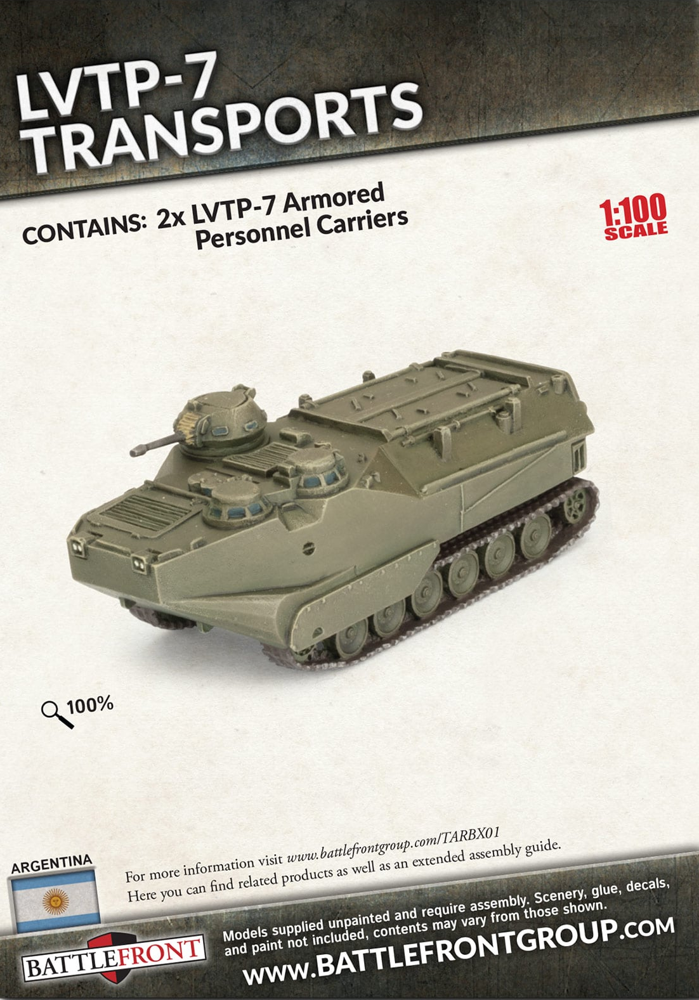 WWIII Team Yankee: Argentina - LVTP-7 Transports (Preorder)