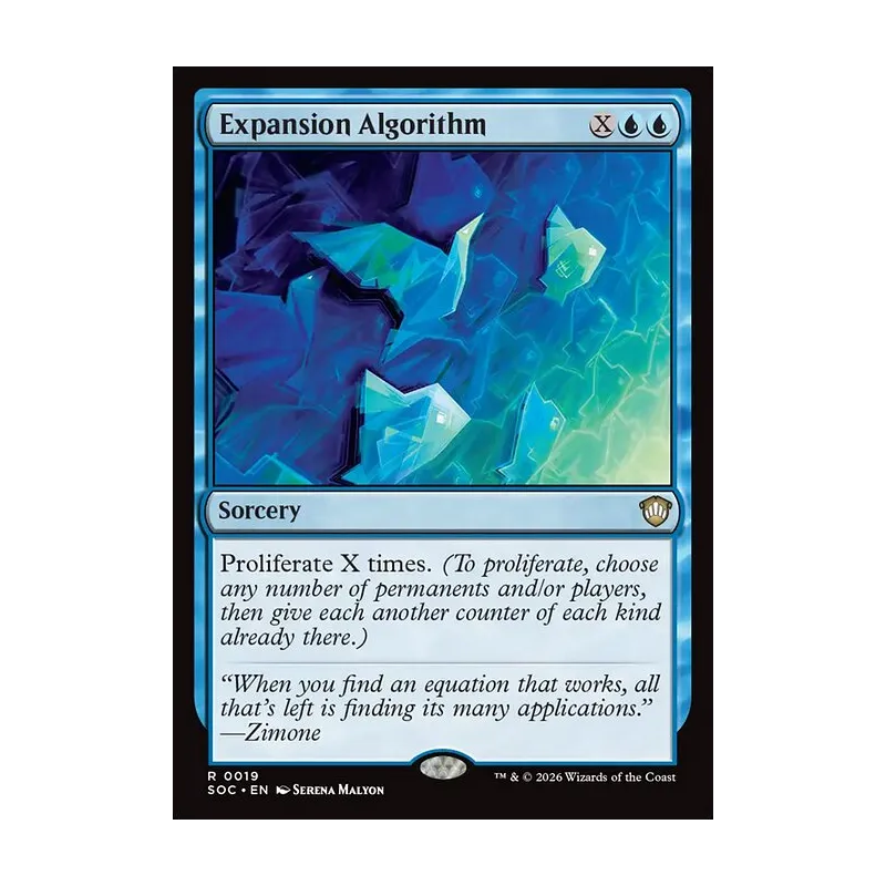 Expansion Algorithm - Secrets of Strixhaven Commander (Near Mint)