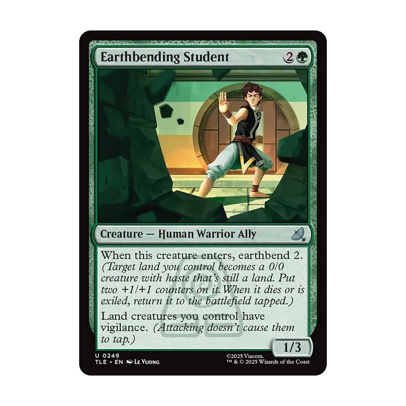 Earthbending Student - Avatar: The Last Airbender Eternal (Near Mint)