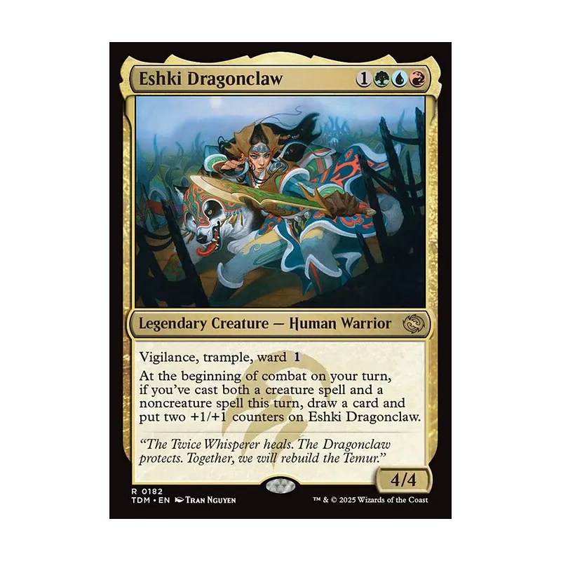 Eshki Dragonclaw - Tarkir: Dragonstorm (Near Mint)