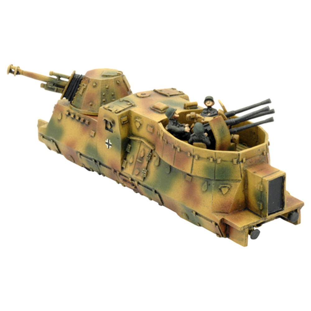 Flames of War WW2: German - BP44 Armoured Train Anti-Aircraft Car