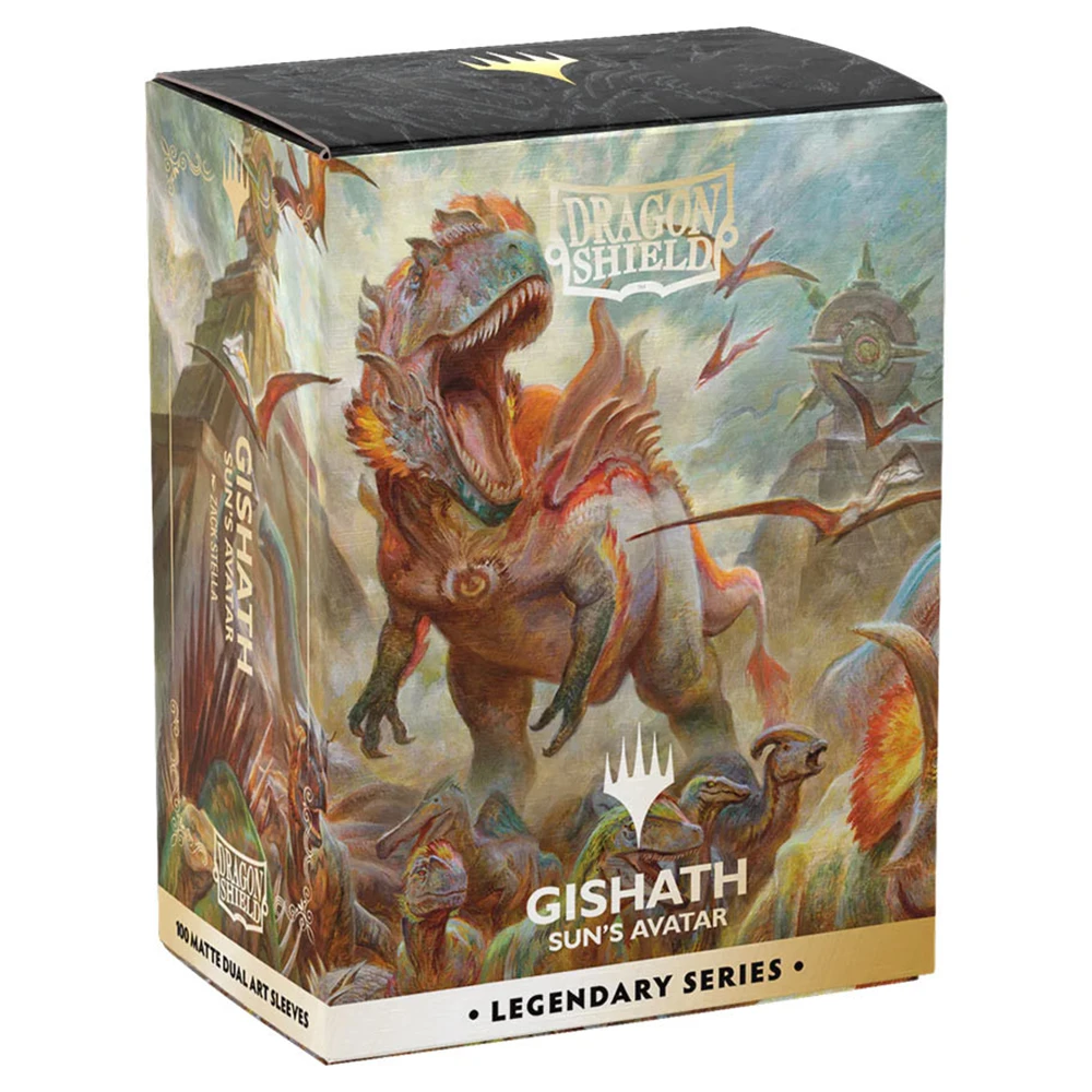 MTG x Dragon Shield Sleeves Matte Dual: Legendary Series - Gishath, Sun's Avatar (100) (Preorder)