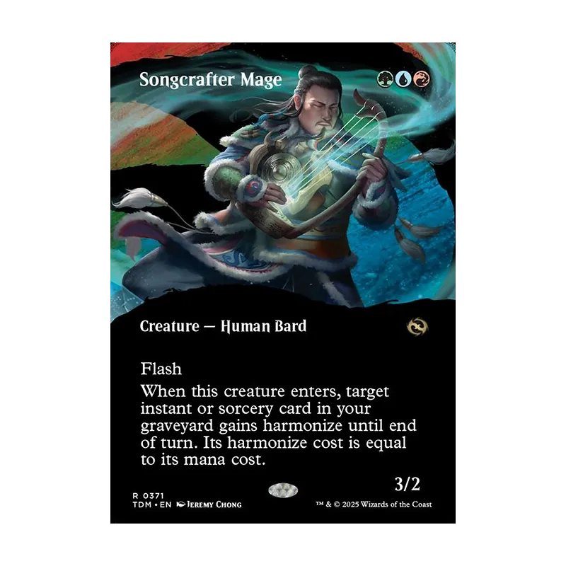 Songcrafter Mage (Borderless) - Tarkir: Dragonstorm (Near Mint)