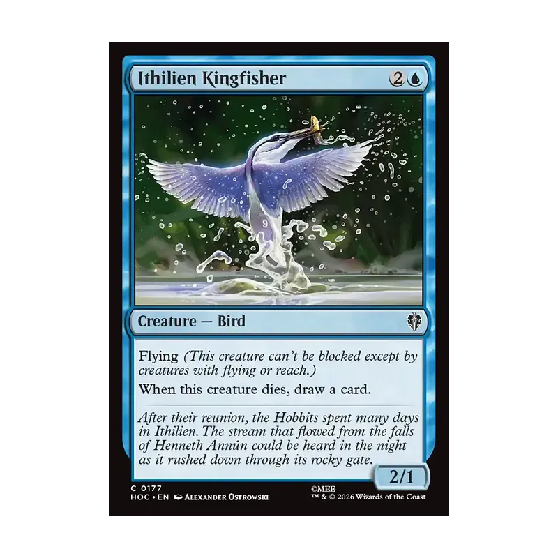 Ithilien Kingfisher - The Hobbit Eternal (Near Mint)