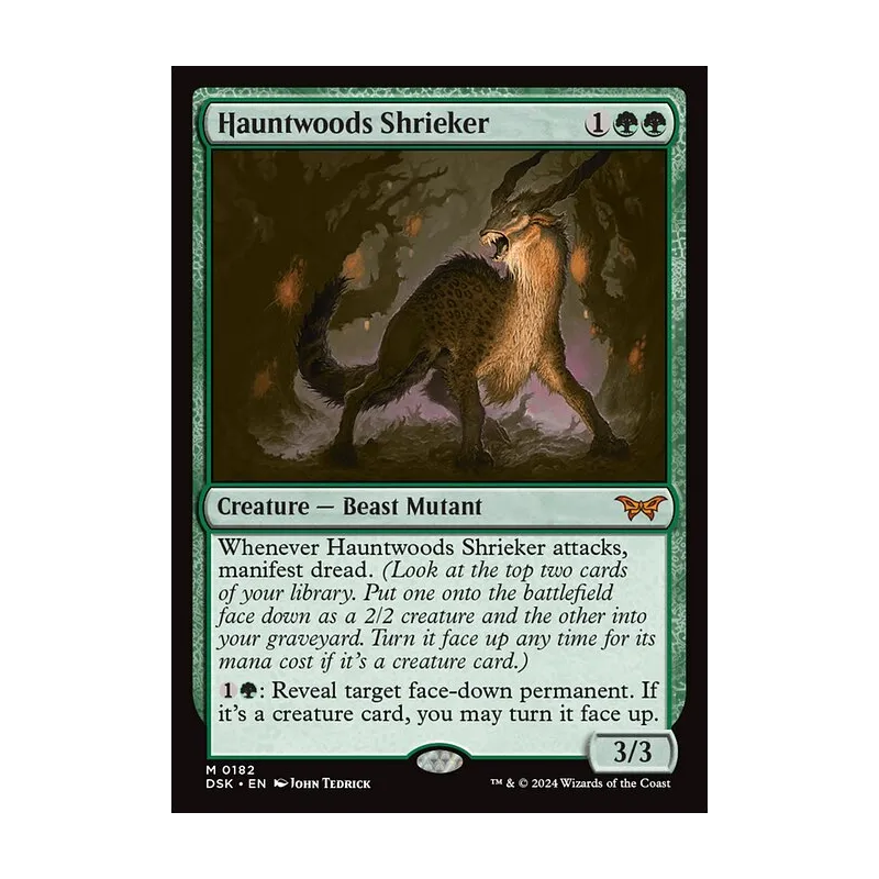 Hauntwoods Shrieker - Duskmourn: House of Horror (Near Mint)