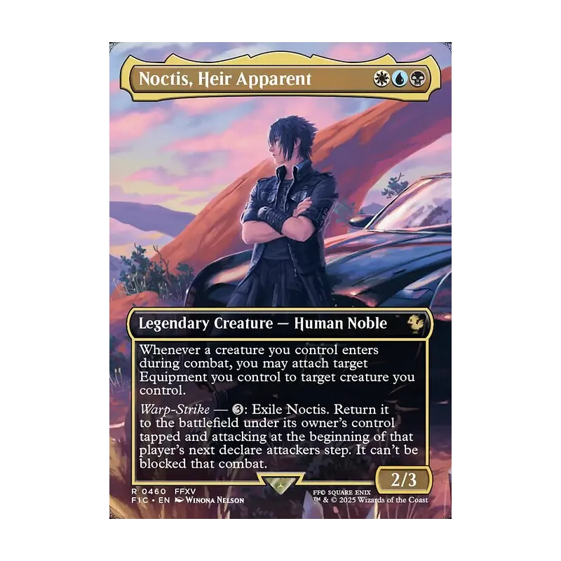 mtg final fantasy noctis Ultra PRO - x Universes Beyond Noctis, Prince of Lucis Playmat for Magic: The Gathering playmats enhance the gameplay experience FINAL FANTASY Card Sleeve Series