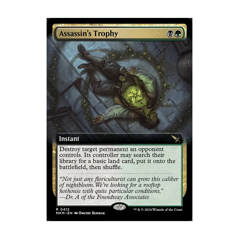 Assassin's Trophy (Extended Art) - Murders at Karlov Manor (Near Mint)