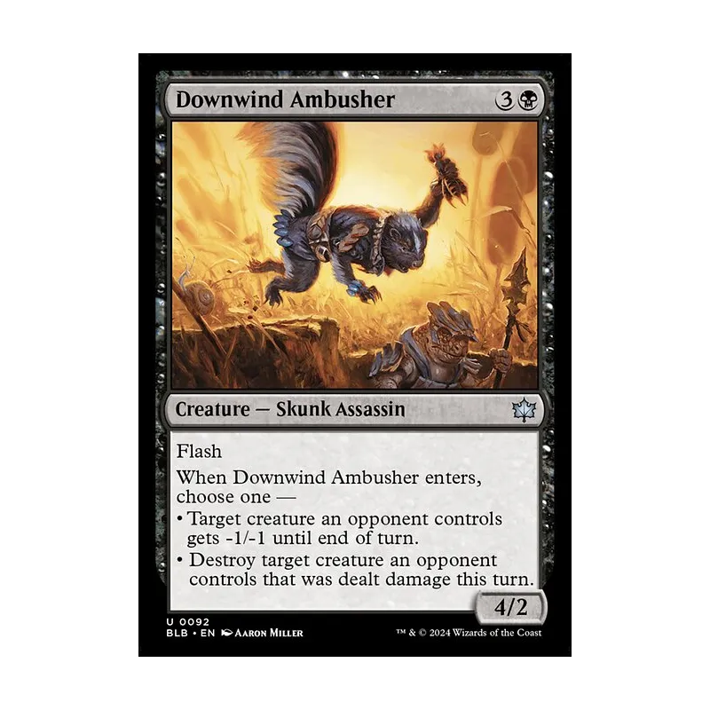 Downwind Ambusher - Bloomburrow (Near Mint)
