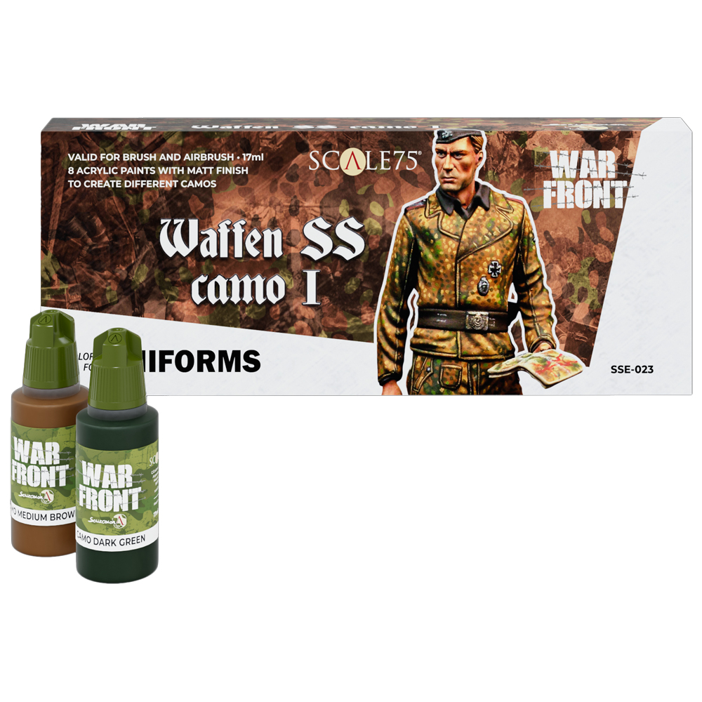 War Front Paint Set: Waffen SS Camo I (Last Chance) War Front Paint Set: Waffen SS Camo I (Last Chance)
