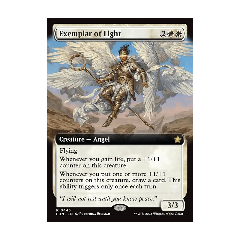 Exemplar of Light (Extended Art) - Foundations (Near Mint)