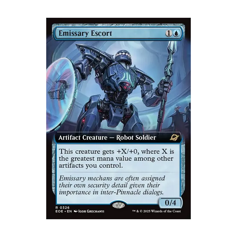 Emissary Escort (Extended Art) - Edge of Eternities (Near Mint)