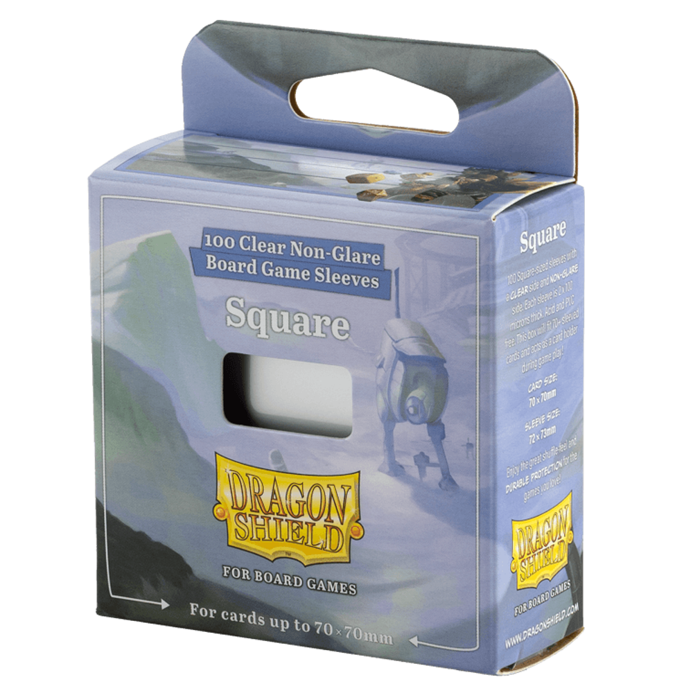 Dragon Shield Board Game Sleeves: Square (100) (New Arrival)