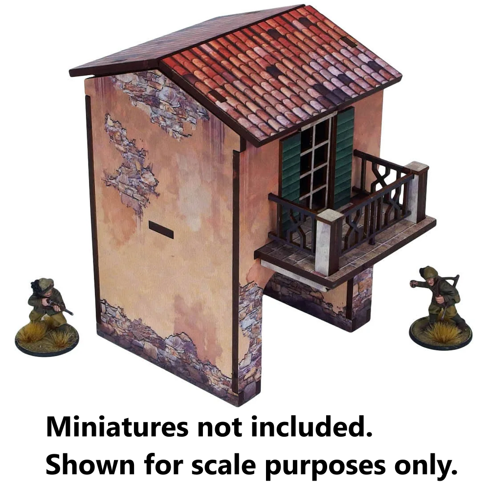Bolt Action: Pre-Painted WW2 Italy - Gate Balcony