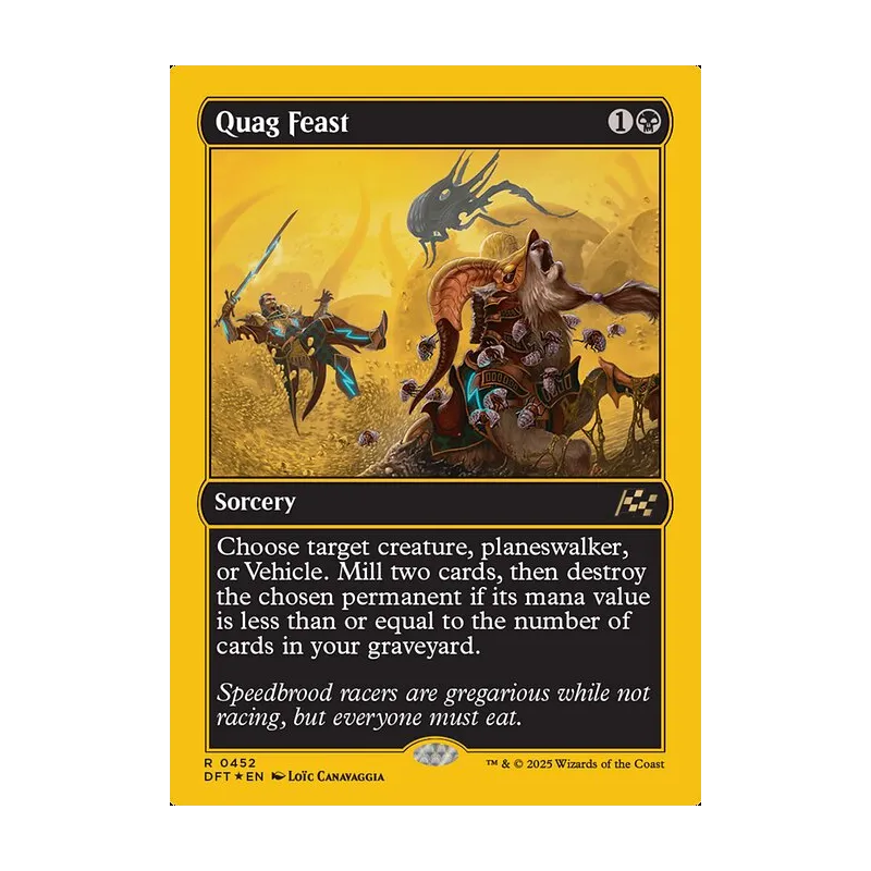Quag Feast (First-Place Foil) - Aetherdrift (Foil Near Mint)