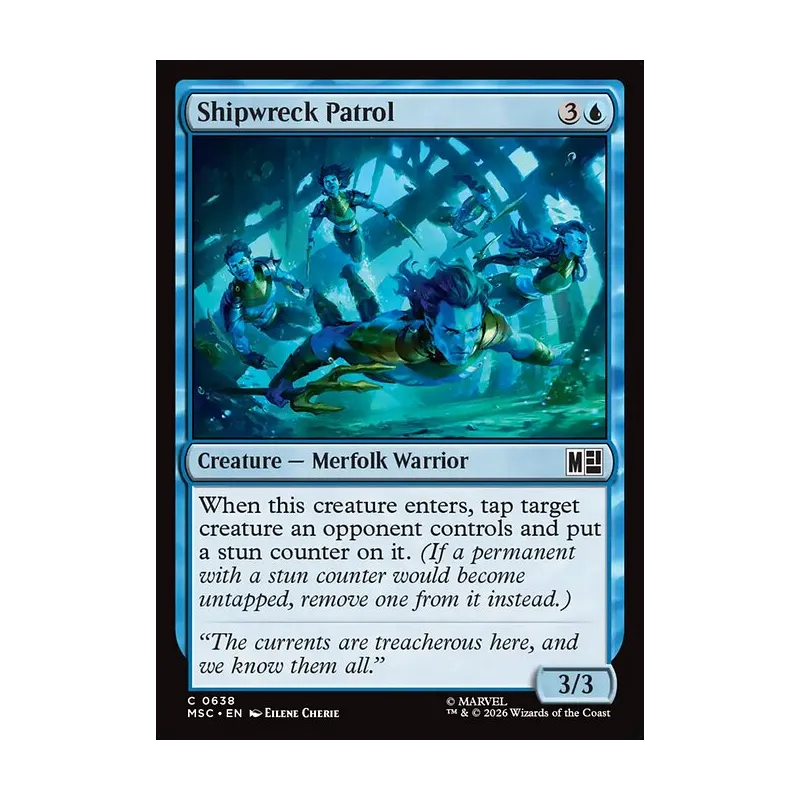 Shipwreck Patrol - Marvel Super Heroes Commander (Near Mint)
