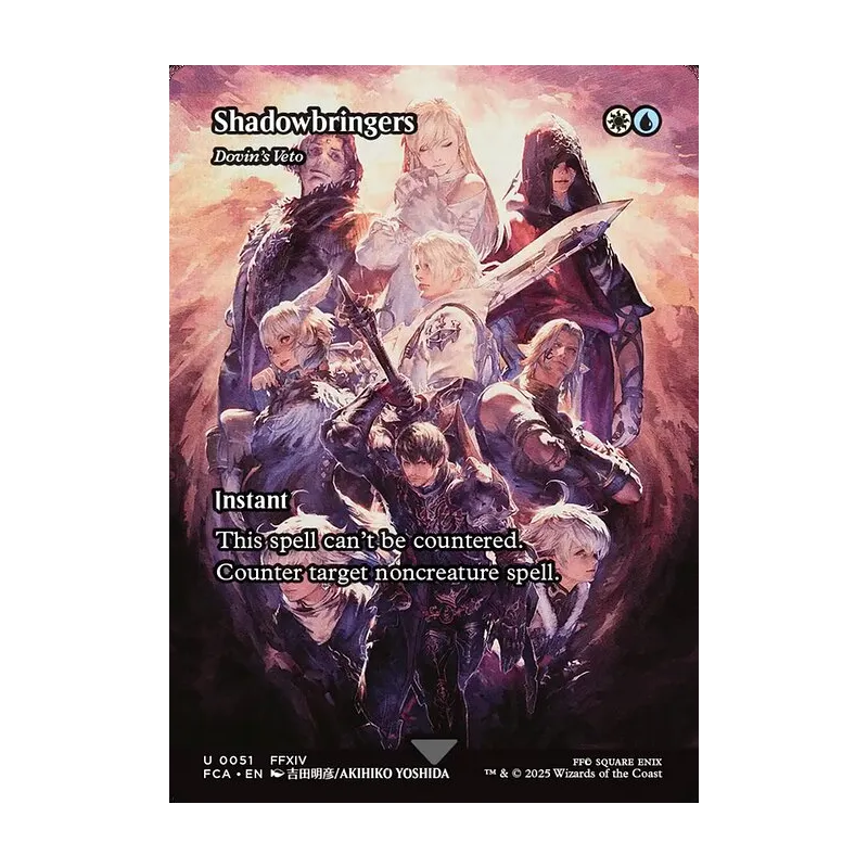 shadowbringers mtg card Final Fantasy Scene Box Final Fantasy x MTG Preview: